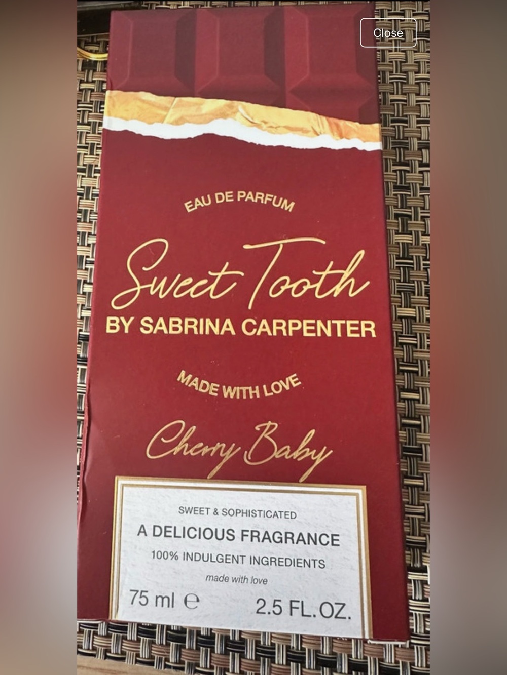 Cherry Baby Sweet Tooth by Sabrina Carpenter 2.5